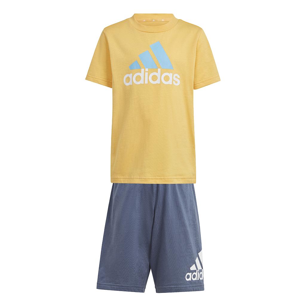 LITTLE KIDS ESSENTIALS LOGO T-SHIRT AND SHORT SET (Gender Neutral) IS2483