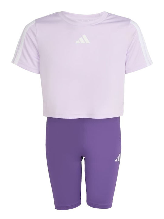 Adidas Essentials 3-Stripes Tee Set KE6074