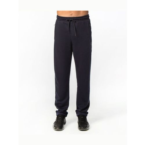STRAIGHT TERRY ZIP PANT 02302205 D.BLUE