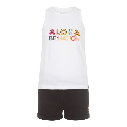 SLEEVLESS TEE_SHORTS SET 10212402