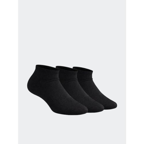 3pack Low cut Half Terry Socks BLACK 25200-01