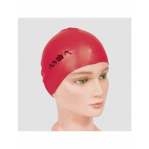Σκουφάκι Κολύμβησης AMILA Basic Κόκκινο