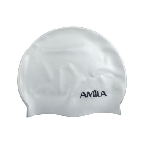 Σκουφάκι Κολύμβησης Παιδικό AMILA Λευκό
