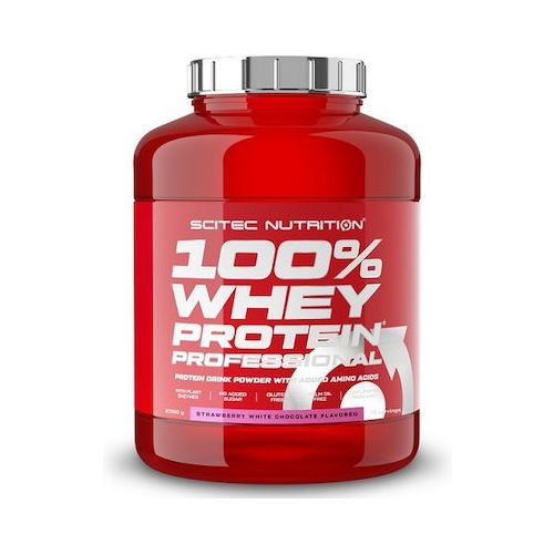 100% WHEY PROTEIN PRO, 2350gr (SCITEC) Λευκή Σοκολάτα Φράουλα