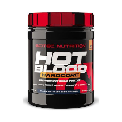Scitec Nutrition Hot Blood Hardcore 375gr Blackcurrant Goji Berry