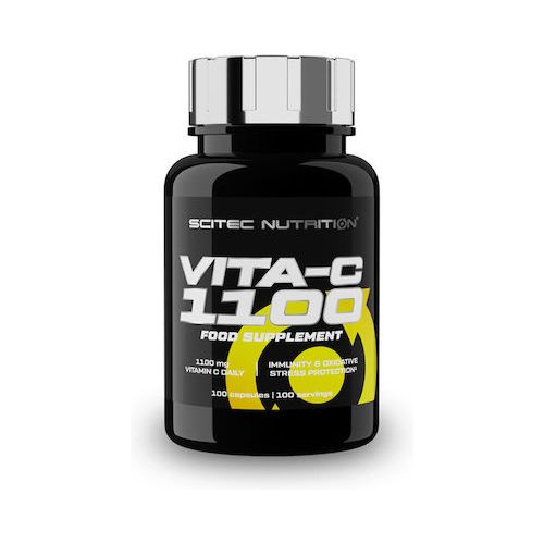 Scitec Nutrition Vita-C Βιταμίνη για Ενέργεια & Ανοσοποιητικό 1100mg 100 κάψουλες