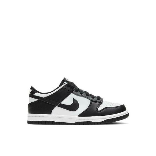 NIKE Kids' DUNK LOW BG Sports Shoes - CW1590-100 White / Black