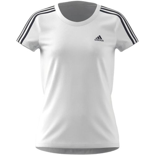 ADIDAS GIRLS D2M 3 STRIPES T-SHIRT GN1456