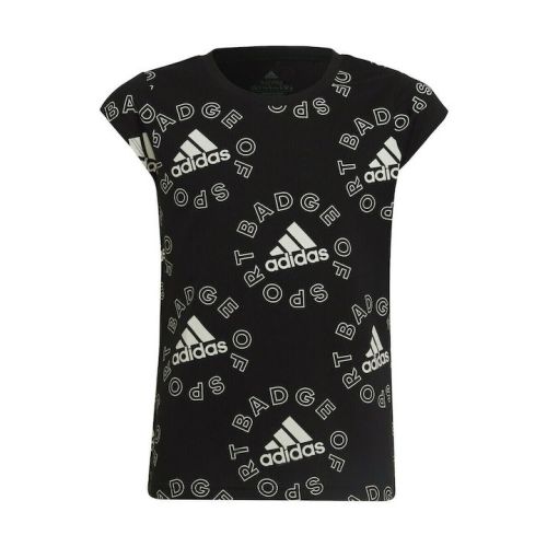 adidas Παιδικό T-shirt Μαύρο HA4016