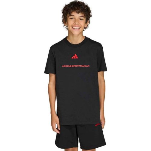 Adidas Slogan Single Jersey T-Shirt KG5188