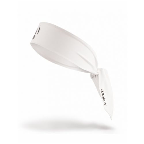 Περιμετώπιο Bandana AMILA Tie Band Λευκό
