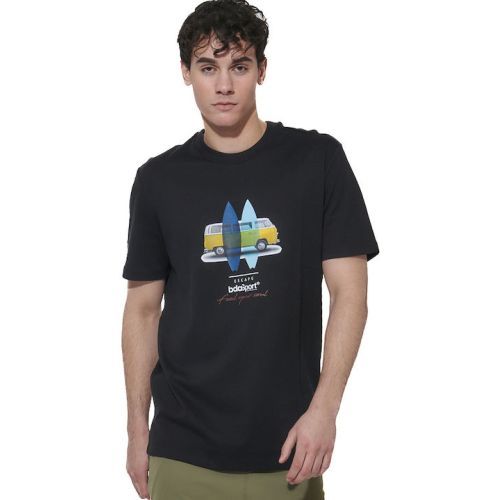 MEN'S REGUlAR FIT MERCERISED T-SHIRT BLACK