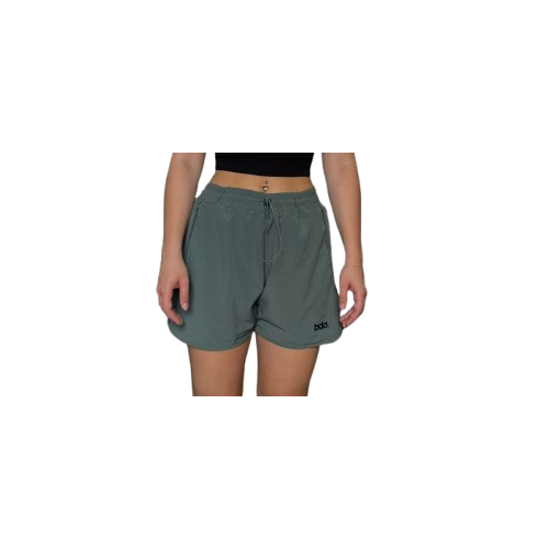 WOMEN'S 2- in-1 SPORTS SHORTS BALSAM GREEN 031618-04A