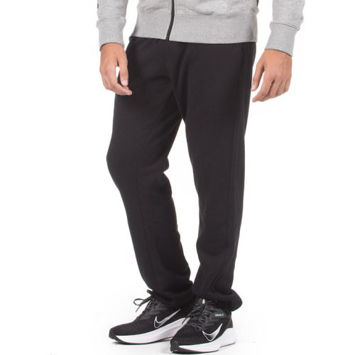 MEN STRAIGHT-LEG SWEATPANTS 023013 Black