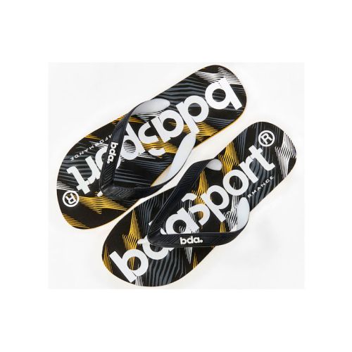 MEN'S SUMMER BEACH FLIP FLOPS 093301 BLACK