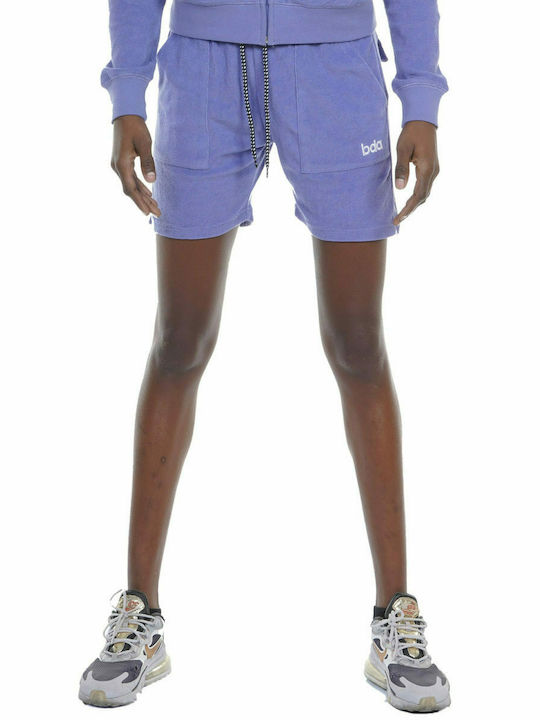 WOMEN'S TERRY SHORTS 031221 L. PURPLE