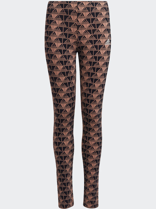 ADIDAS GIRLS ESSENTIALS LOGO TIGHTS GS2185