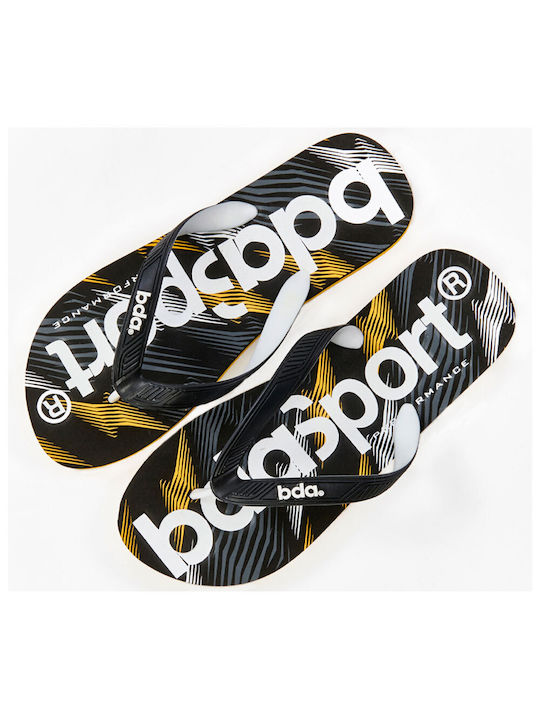 MEN'S SUMMER BEACH FLIP FLOPS 093301 BLACK