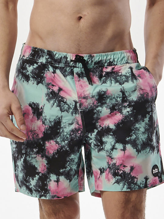 MEN'S SUEDE SWIM TRUNK 033323-04J TIRQUOISE