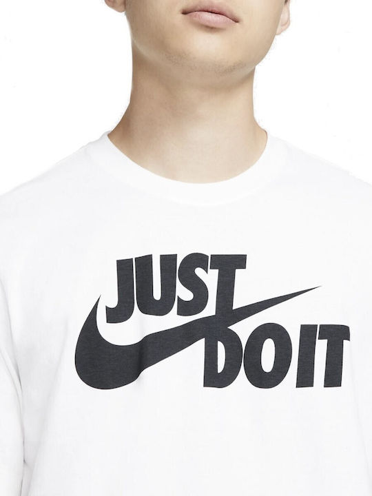 Nike Ανδρικό T-shirt Just Do It Λευκό