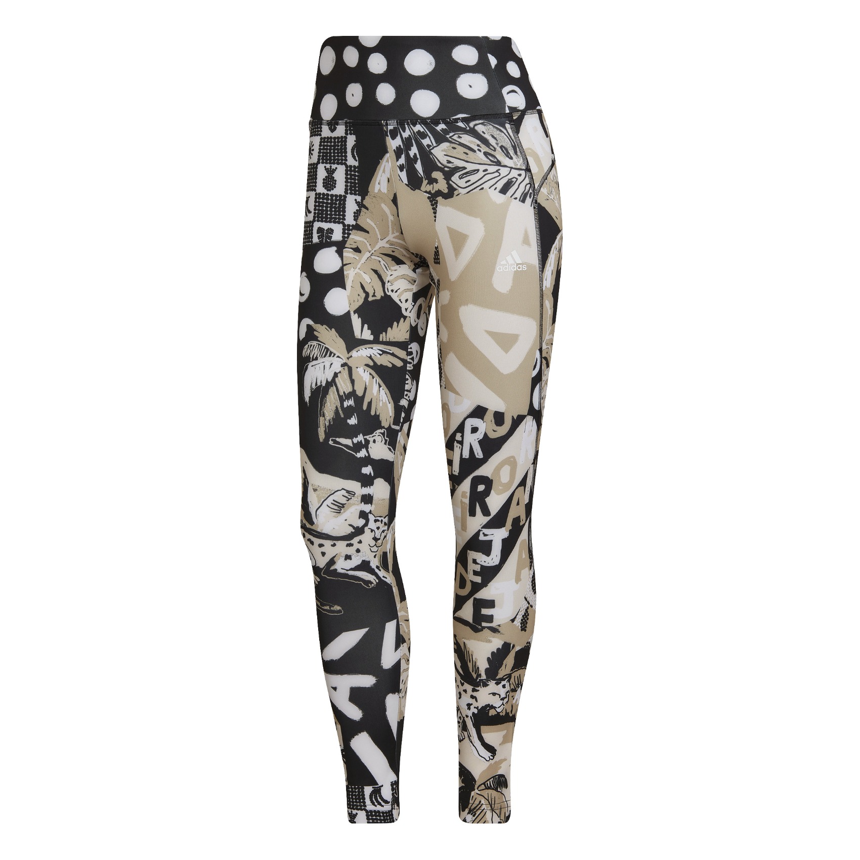 Farm Print Feel Brilliant AEROREADY High-Waisted 7/8 Tights HA1232