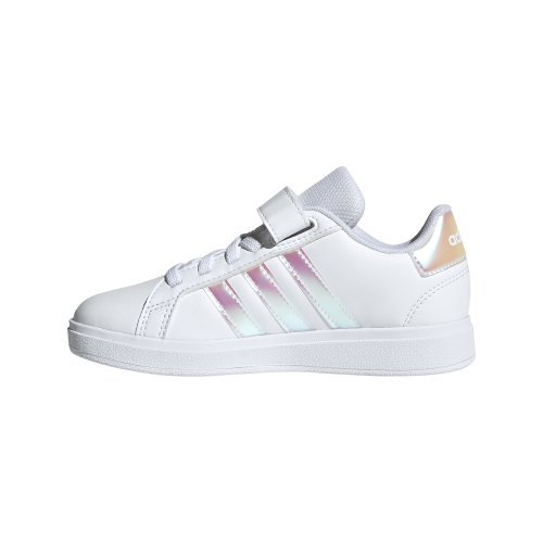 Παιδικό Αθλητικό Παπούτσι για Κορίτσι Adidas Grand Court 2.0 El C Χρώματος Λευκό IE3851