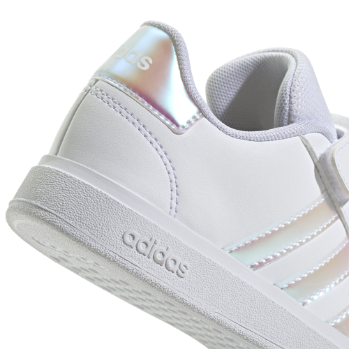 Παιδικό Αθλητικό Παπούτσι για Κορίτσι Adidas Grand Court 2.0 El C Χρώματος Λευκό IE3851